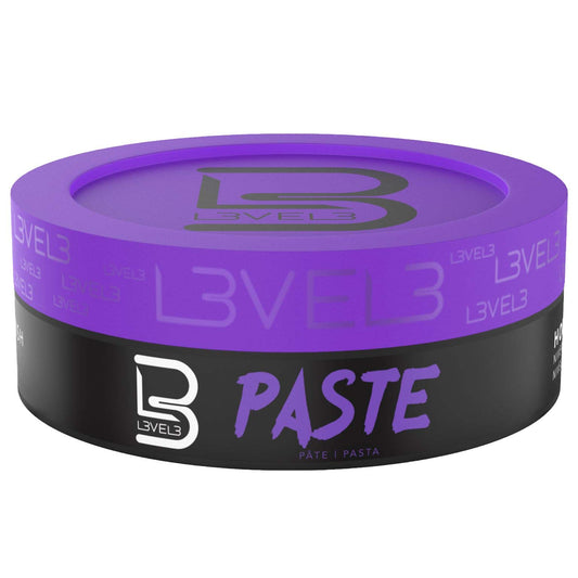 Level 3 Paste - Long-Lasting Hold - Improves Strength and Volume of Hair L3 - Protects Against Hair Damage - Level Three Men Styling Product