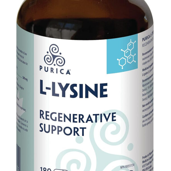 PURICA - L-Lysine - 180 capsules