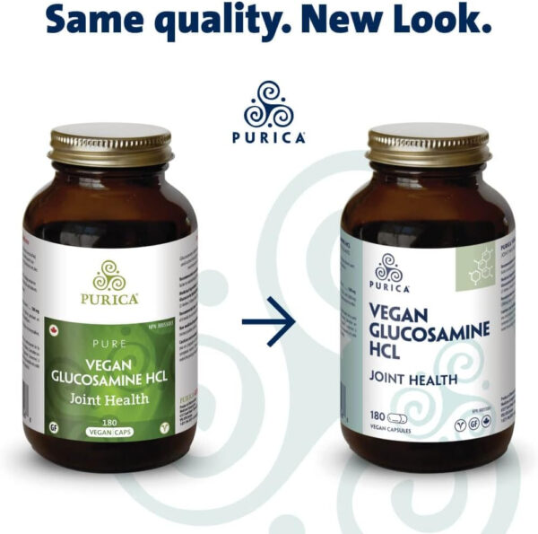 PURICA Glucosamine Hydrochloride Powder, 300g - Enhanced Joint Support, High Absorption Formula for Men & Women, Supports Cartilage & Joint Health, Easy to Mix - Image 5