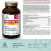 PURICA Recovery 3.0 Extra Strength - 120 Capsules for Enhanced Healing & Inflammation Support, Magnesium-Rich Formula, Ashwagandha Infused, Vitamin C Enhanced - Image 4
