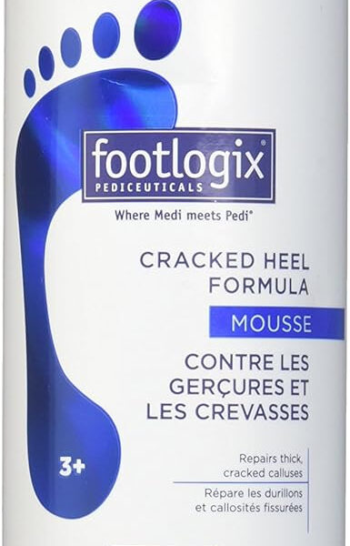 Footlogix Cracked Heel Formula, 125 milliliters (Pack of 1) | 4.2 Oz