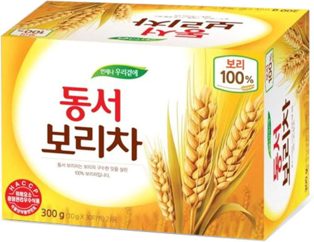 (Barley Tea, 30 TB x 1) - Dongsuh Roasted Barley Tea, 10g x 30 bags