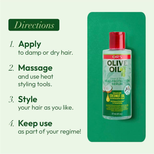 Organic R/S Root Stimulator Olive Oil Heat Protection Serum, 6 Ounce - Image 10