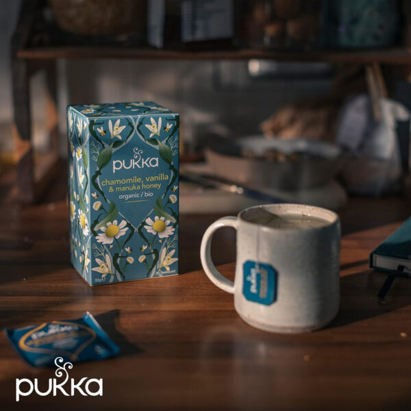 Pukka - Chamomile, Vanilla & Manuka Honey Tea - 32g - Image 4