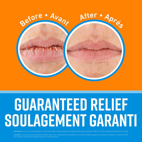 O'Keeffe's Cooling Relief Lip Repair Lip Balm for Dry Cracked Lips, Instant Cooling Relief, Seven Moisturizing Ingredients, Sticks, (Pack of 2), K1710402 - Image 4
