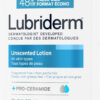 Lubriderm Unscented Lotion, Shea Butter and Glycerin, Dry Skin, Hand, Face Moisturizer, Fragrance Free, 710mL - Image 8