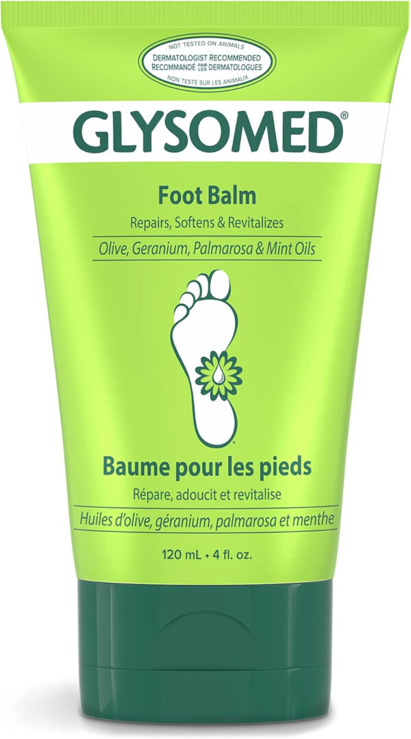 Glysomed Foot Balm with Shea Butter+Olive Oil, 4 Fl Oz