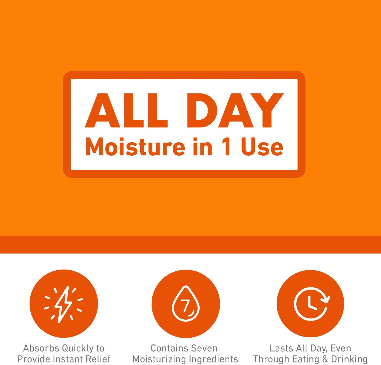 O'Keeffe's Lip Repair 8 Hour Hydration, Soothing Aloeboost, Citrus Infused, Lip Balm for Dry Cracked Lips, Stick, 0.15 oz / 4.2 g, (Pack of 1), K1900002 - Image 6