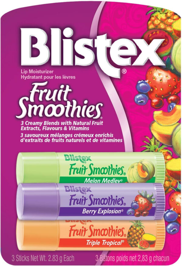 Blistex Fruit Smoothies Lip Balm, 8.5gm