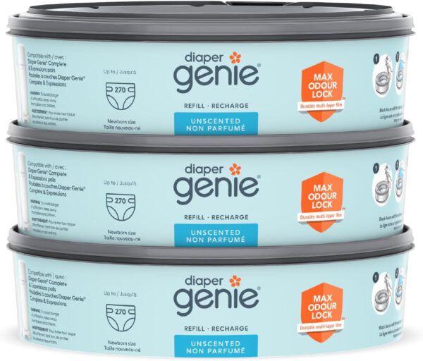 Diaper Genie Diaper Pail System Refills, 3 pack
