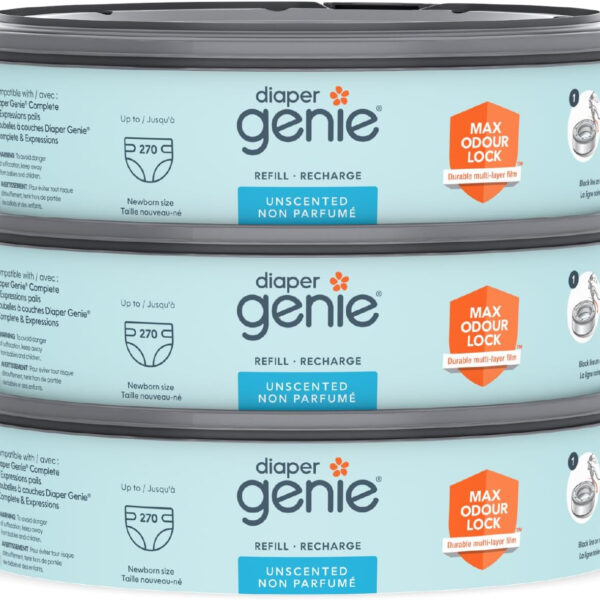 Diaper Genie Diaper Pail System Refills, 3 pack