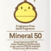 Sun Bum Baby Bum Spf 50 Sunscreen Face Stick | Mineral Uva/uvb Face and Body Protection for Sensitive Skin | Fragrance Free | Travel size | 13g