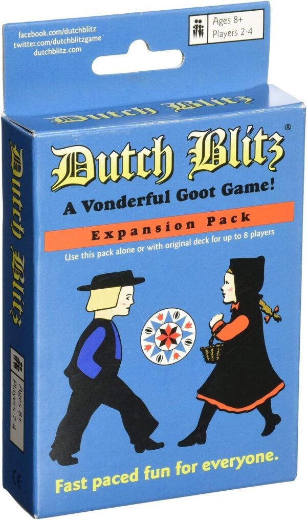 Dutch Blitz Expansion Pack Card Game, Blue