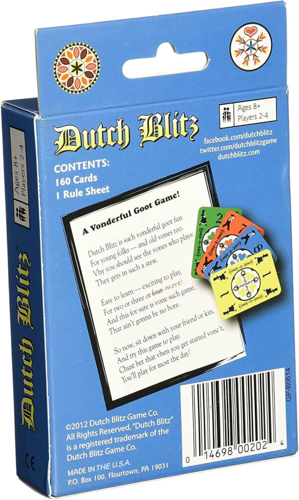 Dutch Blitz Expansion Pack Card Game, Blue - Image 5