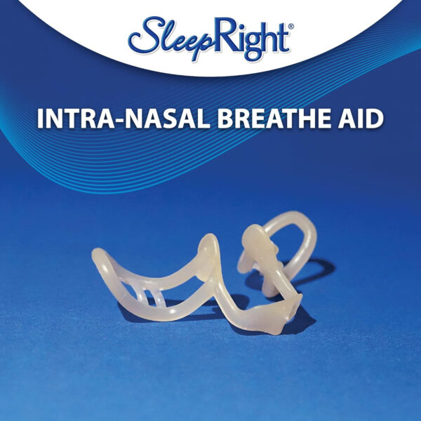 SleepRight Intra-Nasal Breathe Aids Breathing Aids for Sleep Nasal Dilator Snore Reducer - 2 Pack (4 Count) - Image 4