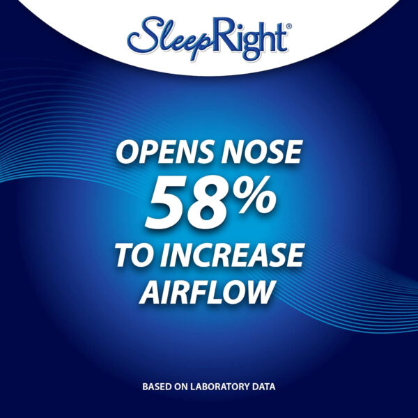 SleepRight Intra-Nasal Breathe Aids Breathing Aids for Sleep Nasal Dilator Snore Reducer - 2 Pack (4 Count) - Image 7