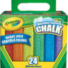 Crayola 24 Count Sidewalk Chalk (51-2024-E-000)