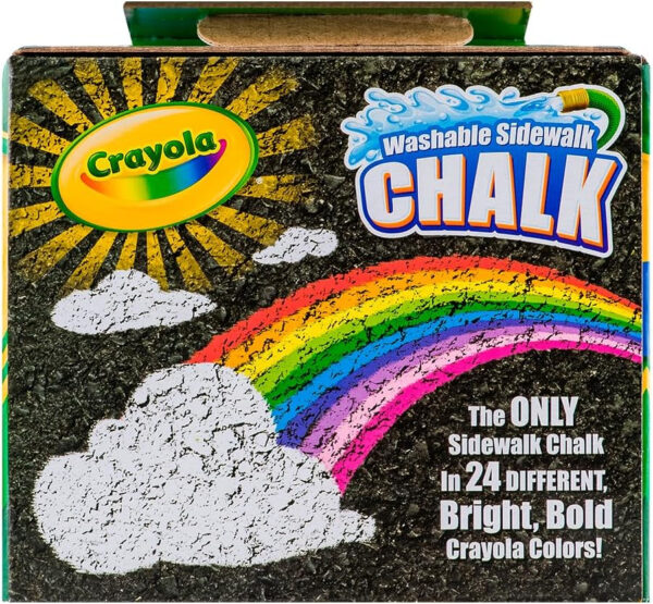 Crayola 24 Count Sidewalk Chalk (51-2024-E-000) - Image 5
