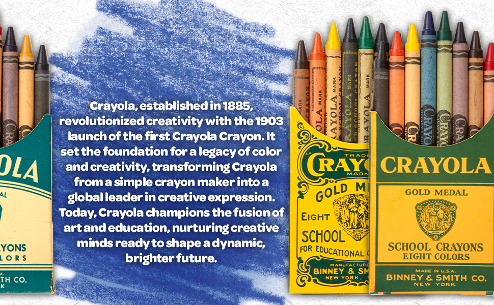 history of the crayola crayon