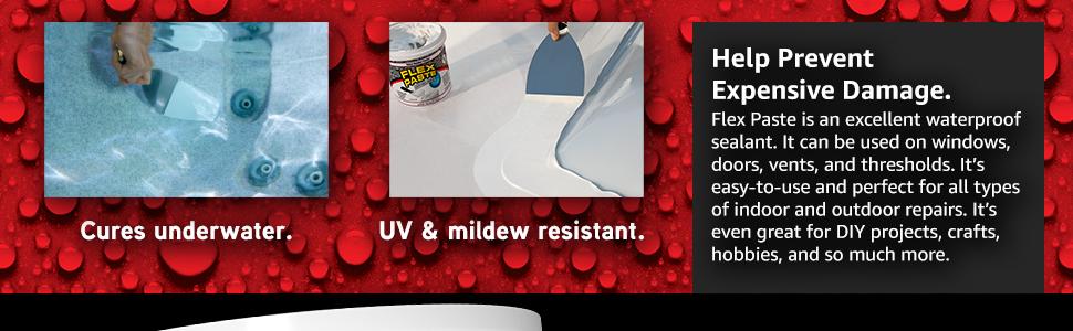 dries underwater cures underwater uv mildew resistant