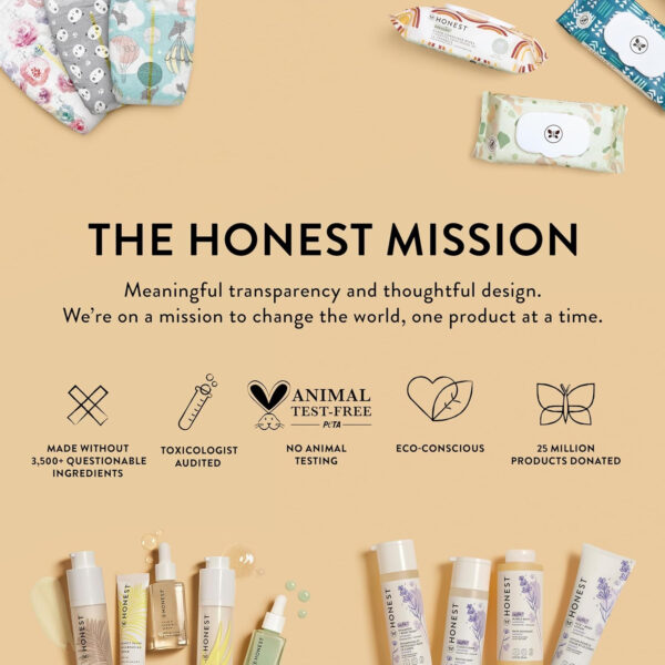 The Honest Company 2-in-1 Cleansing Shampoo + Body Wash | Gentle for Baby | Naturally Derived, Tear-free, Hypoallergenic | Citrus Vanilla Refresh, 18 fl oz - Image 10