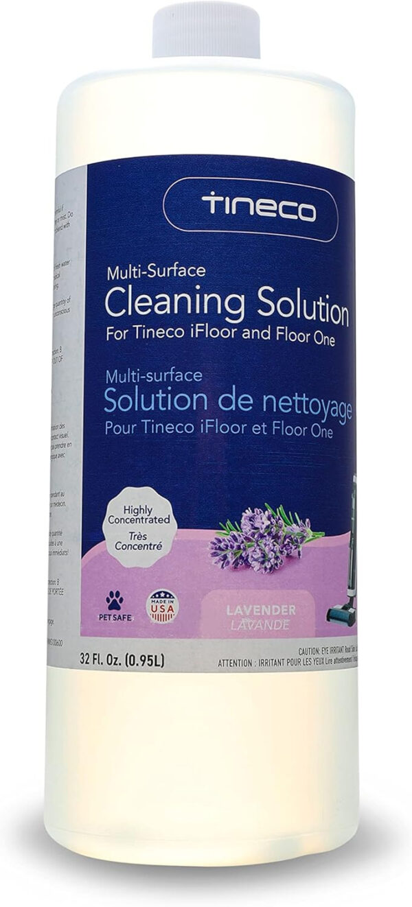 Tineco Multi-Surface Cleaning Solution 32Fl oz (0.95L) for Floor Cleaners, Lavender (9FWWS100600) - Image 5