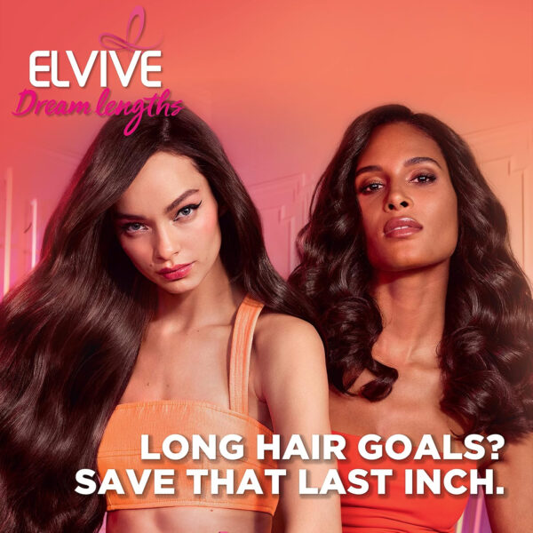 L'Oreal Paris Elvive Dream Lengths Heat Slayer Pre-Iron Spray Leave-In, 4.4 Ounce - Image 4