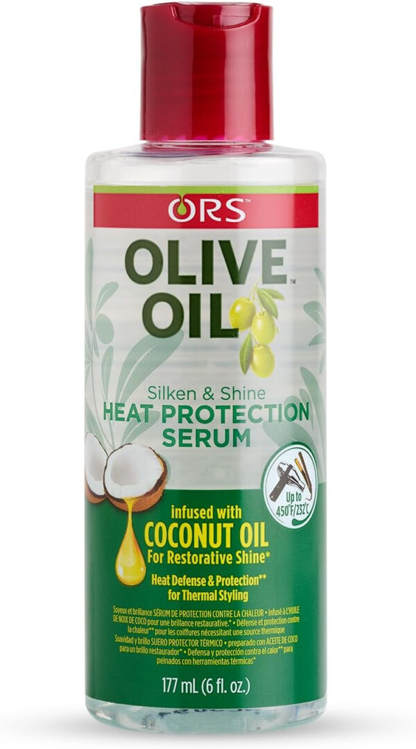 Organic R/S Root Stimulator Olive Oil Heat Protection Serum, 6 Ounce