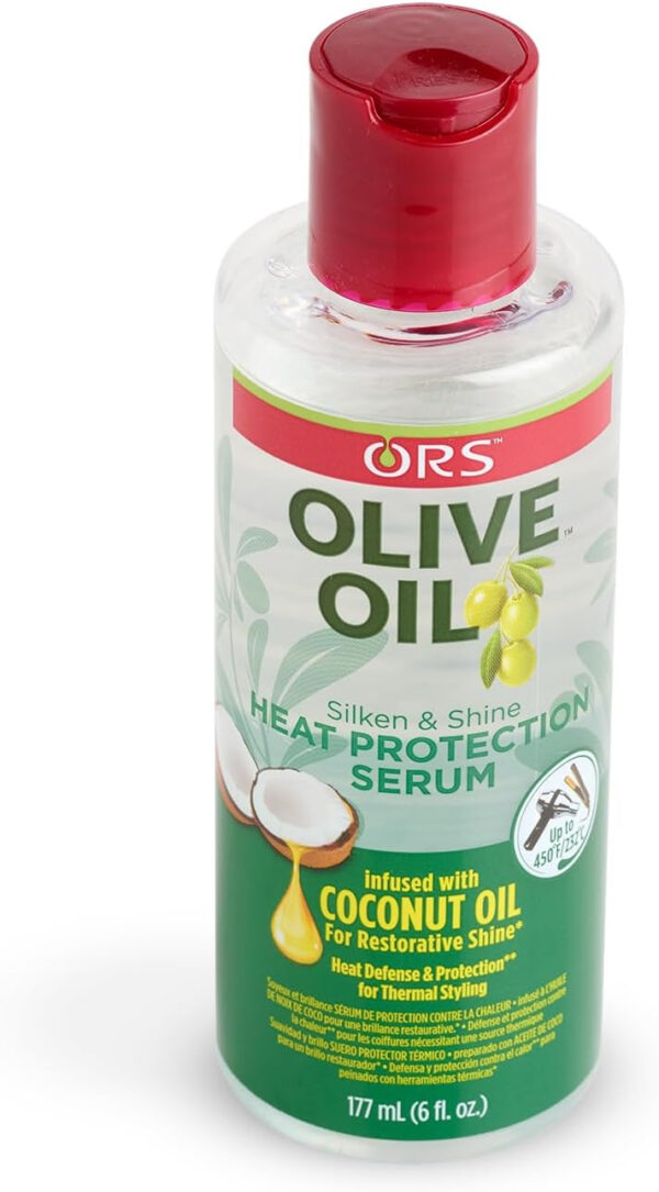 Organic R/S Root Stimulator Olive Oil Heat Protection Serum, 6 Ounce - Image 3