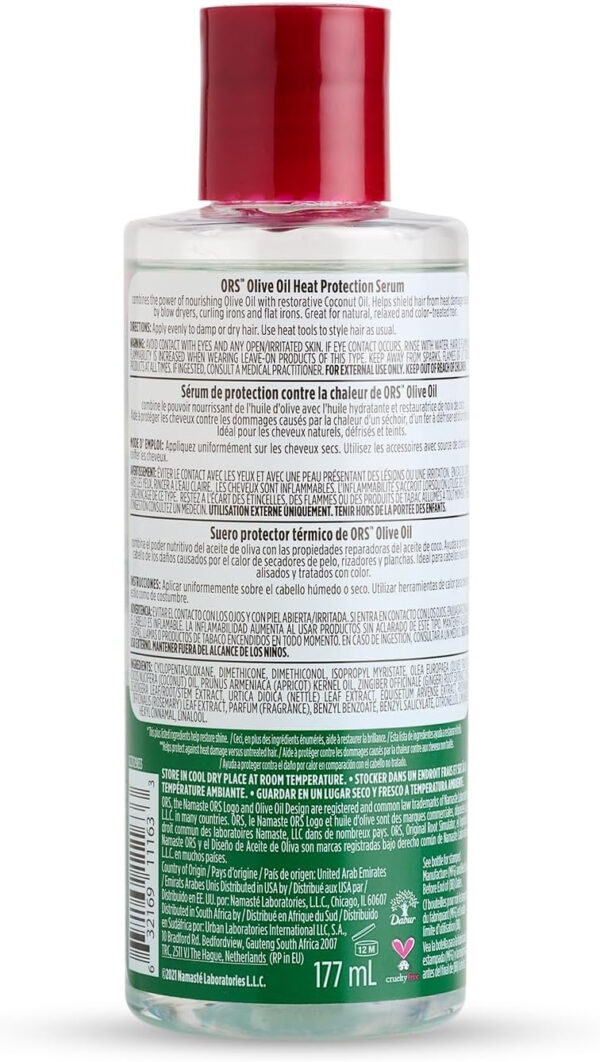 Organic R/S Root Stimulator Olive Oil Heat Protection Serum, 6 Ounce - Image 4
