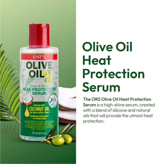 Organic R/S Root Stimulator Olive Oil Heat Protection Serum, 6 Ounce - Image 6