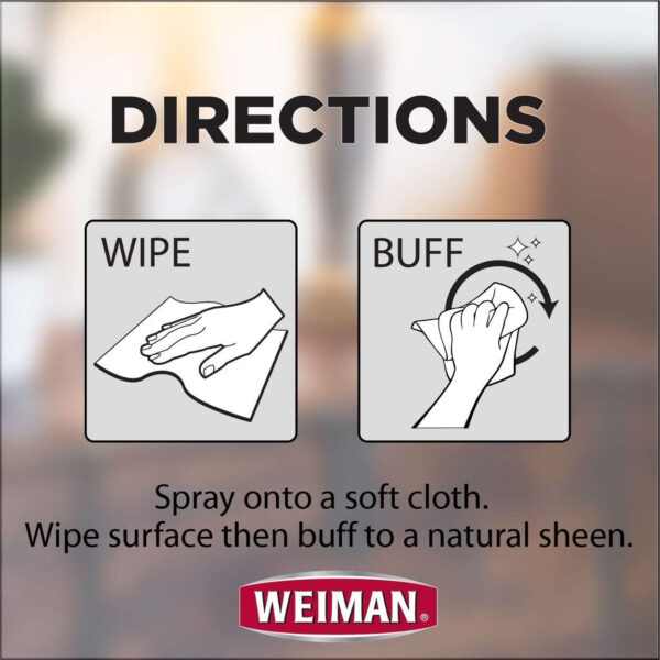 Weiman Leather Cleaner and Conditioner UV Protection Help Prevent Cracking or Fading For Leather Couch Car Seat Shoe Purse - 12 Ounces - Image 9