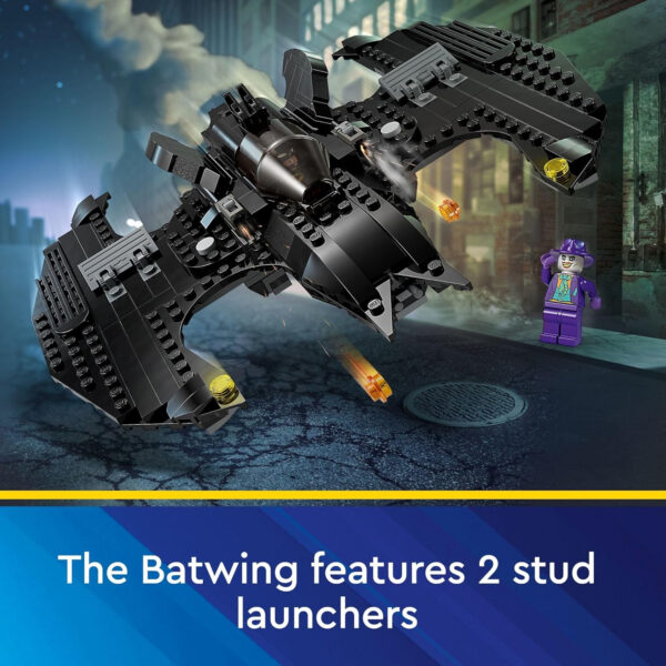 LEGO DC Batwing: Batman vs. The Joker 76265 DC Super Hero Playset, Features 2 Minifigures and a Batwing Toy Based on DC’s Iconic 1989 Batman Movie, DC Birthday Gift for 8 Year Olds - Image 7