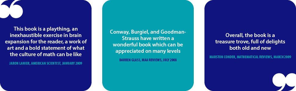 Reviews for A K Peters/CRC Press The Symmetries of Things book by author Conway 