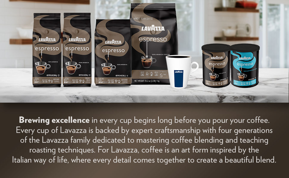 Lavazza Espresso Whole Bean Coffee