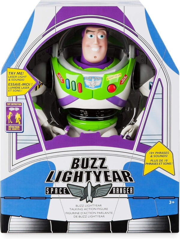 Disney Buzz Lightyear Interactive Talking Action Figure - 12 Inches - Image 5