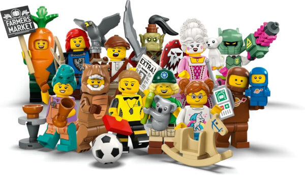 LEGO Minifigures Series 24 71037, Limited Edition Mystery Minifigure Blind Bag, 2023 Set, Collectible Characters with Toy Accessories - Image 3