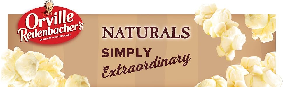 Whole Grain Natural Popcorn – Orville Redenbacher’s