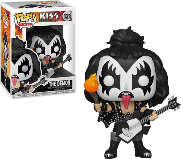 Funko 28505 POP! Rocks: KISS - The Demon,Multicolor