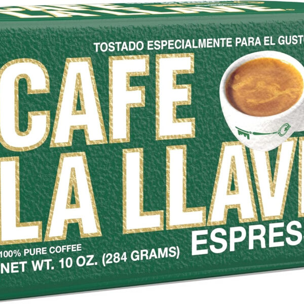 Cafe La Llave Espresso Brick, 10 Ounce