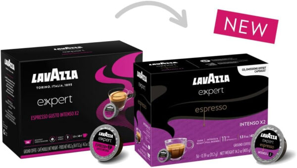 coffee - Lavazza - Lavazza Expert Espresso Gusto Intenso X2 Coffee Capsules, 36 Pack - Image 3