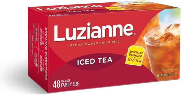 Luzianne for Iced Tea, 48-Count Family Size Tea Bags