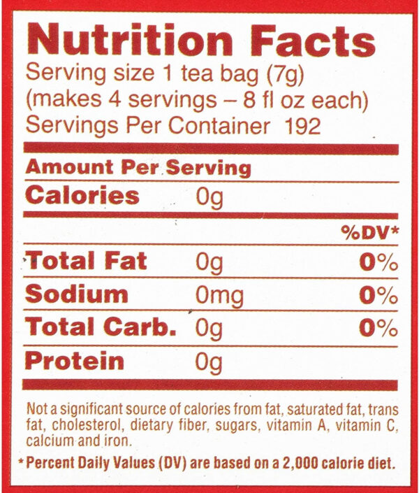 Luzianne for Iced Tea, 48-Count Family Size Tea Bags - Image 3