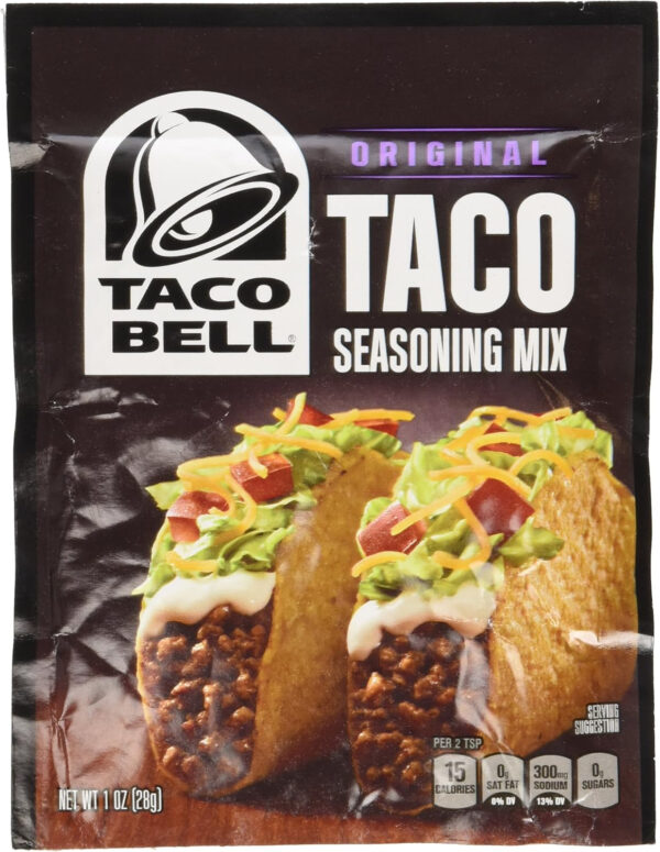 Taco Bell Taco Seasoning Mix 1oz (6 Packets) by Taco Bell