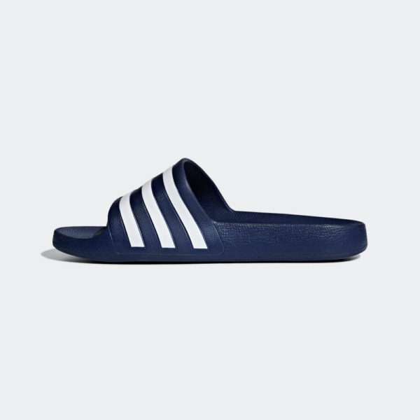 adidas mens Slide Sandal, dark blue/ftwr white/dark blue, 6 US - Image 8