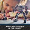 LEGO Star Wars Darth Vader Mech 75368 Buildable Star Wars Action Figure, This Collectible Star Wars Toy for Kids Ages 6 and Up Features an Opening Cockpit, Buildable Lightsaber and 1 LEGO Minifigure - Image 4