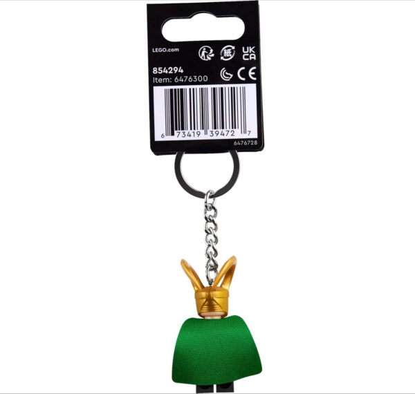 LEGO Loki Key Chain, Mulitcolor, Small - Image 4