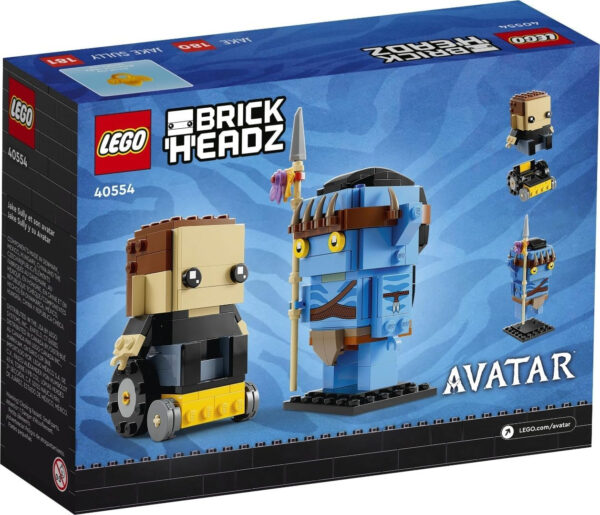LEGO BrickHeadz Jake Sully & his Avatar (40554) Building Set - Image 3