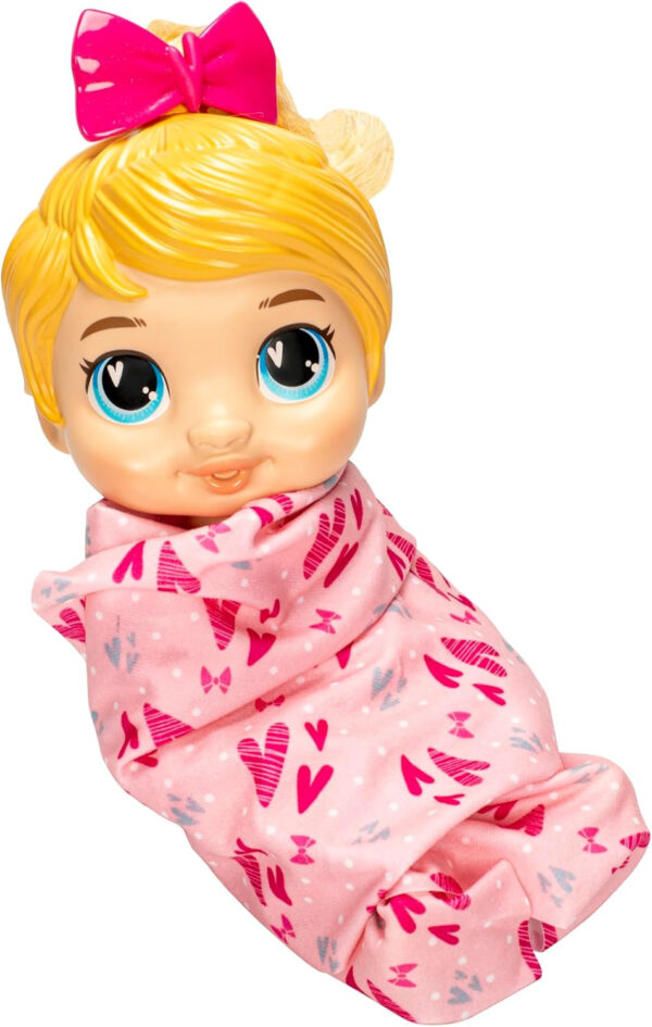 Baby Alive Shampoo Snuggle Harper Hugs Blonde Hair 11 Inch Water Baby Doll Playset, Toys for 3 Year Old Girls & Boys & Up - Image 12