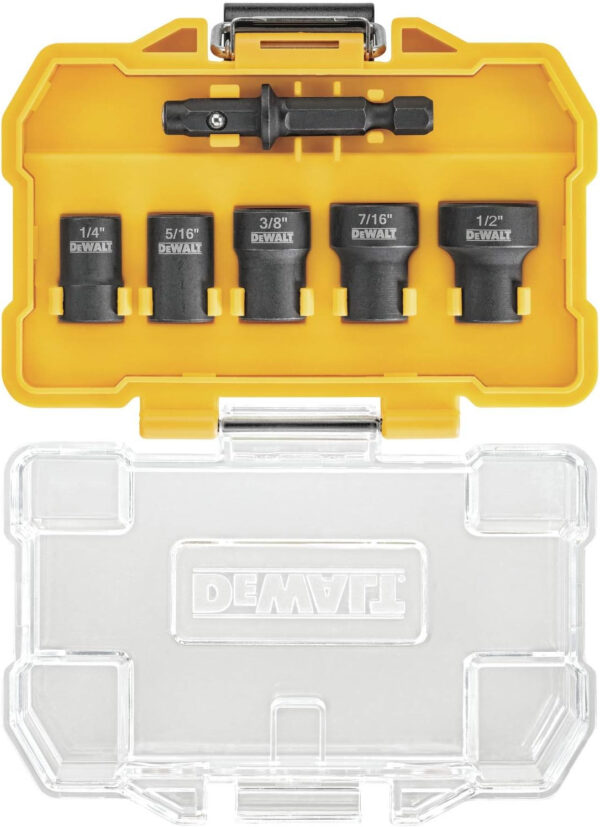DEWALT Nut Driver Set, Detachable, 5-Piece (DWADND5) - Image 4